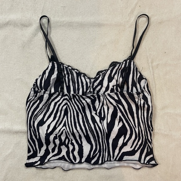 SHEIN zebra print tank top - Picture 2 of 2